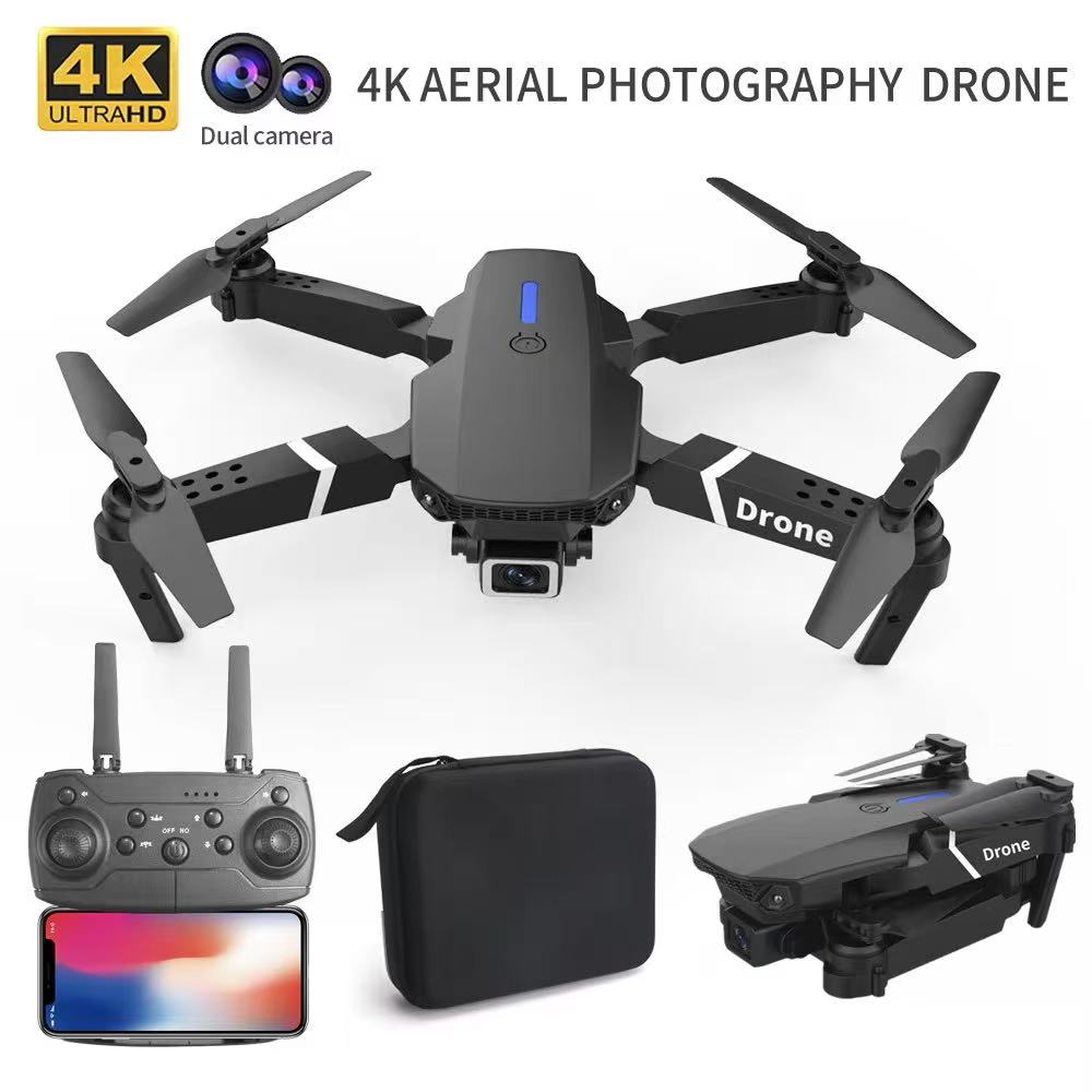 Drone Power Bank - Profesyonel Drone E88 4k geniş açılı
