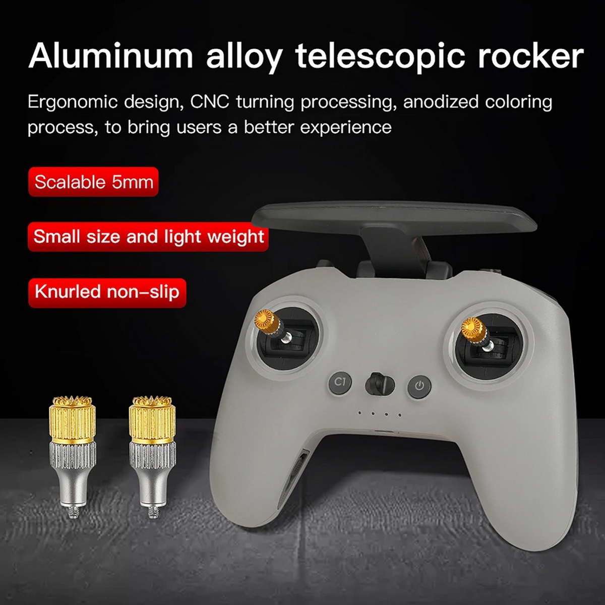 2 adet FPV uzaktan kumanda rad - Drone Control Stick incelemesi ve fiyatı