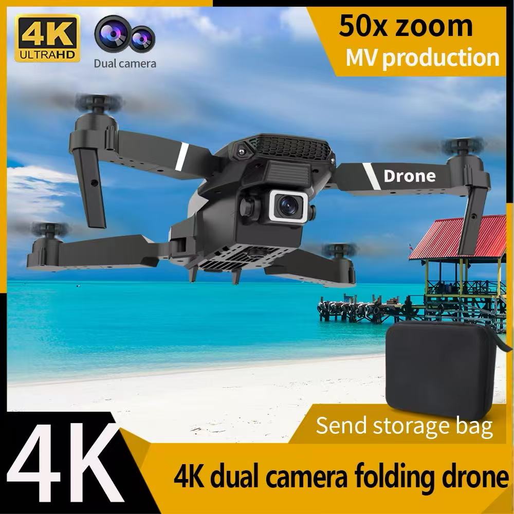Profesyonel Drone E88 4k geniş - Drone Power Bank incelemesi ve fiyatı