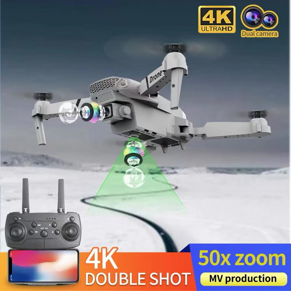 Profesyonel Drone E88 4k geniş - Drone Power Bank incelemesi ve fiyatı